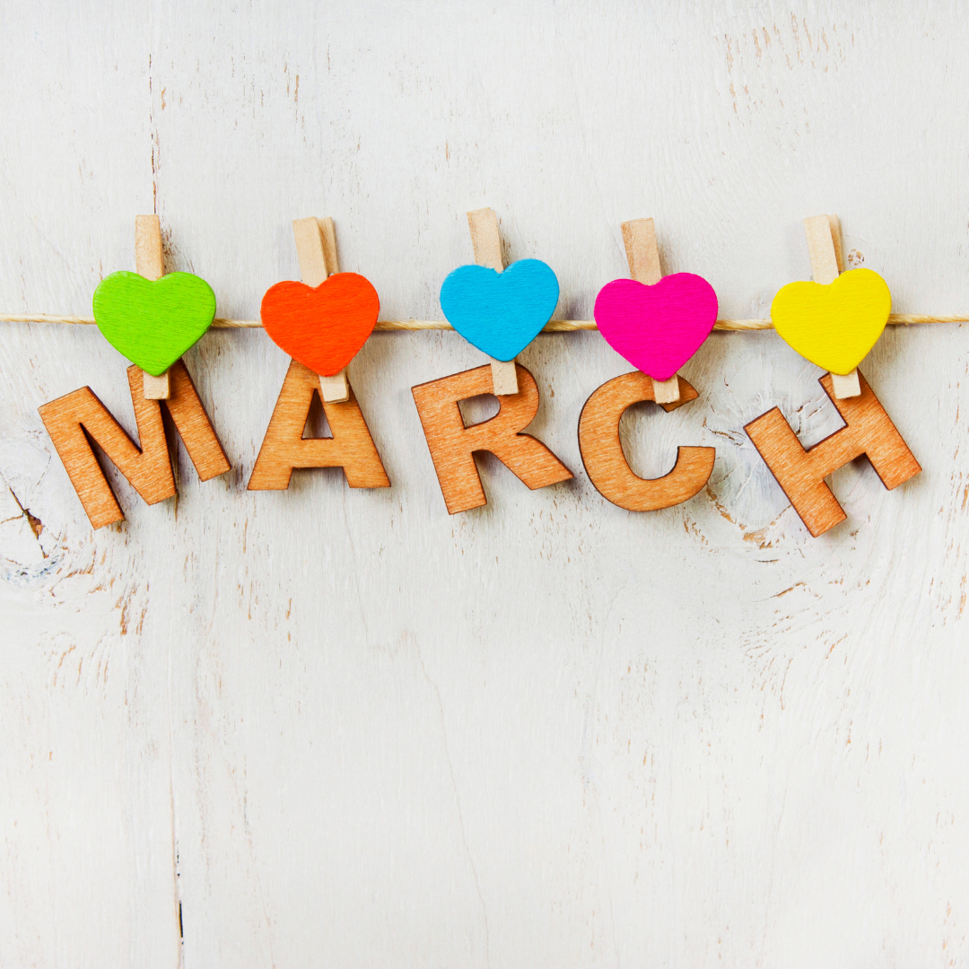 Hello March, Let’s BE large!